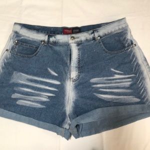 Younique Jean shorts. Size 18